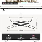 Heavy Duty 32  Long Fireplace Fire Pit Campfire Poker Stick And 26  Fireplace To
