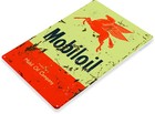 Tin Sign Mobiloil Company Oil Sign  Gas Station  Garage  Auto Shop  Retro  A130