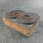 Number 8 Eight Vtg Wood   Metal Letterpress Print Type Printers Block Cut 2 5 