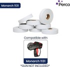White Pricing Labels 60000 Pack For Monarch 1131 Price Gun 24 Ink Rolls Usa Made