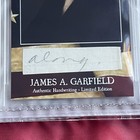 James A  Garfield Handwritten Word Cut From Autograph Letter Signed Beckett Bas
