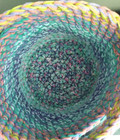 Crochet Handmade One Of A Kind Scrap Yarn Basket