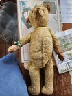  260 Antique Mohair 20    Jointed Teddy Bear