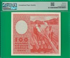 Norway 100 Kroner 1960  P33c  Pmg Au  55  W  Epq  Highest Grade Sold   Ebay 
