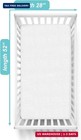 American Baby Company 3 Pack Waterproof Fitted Crib Mattress Protector 52  X 28 