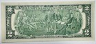 1976 2 Dollar Bill Stamped St louis First Day Of Issue Uncirculated 