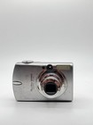 Canon Powershot Sd500 Digital Elph 7 1 Mp Camera Silver W Battery     Tested      