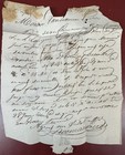 Austrian Netherlands  1808 Stampless Cover folded Letter  From Gand To Bayonne