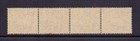 Australia 1942 2d Bright Purple Sg185a Coil Strip Of 4 Mnh Cat   100