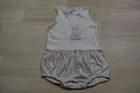 Vintage Girls Lot Of Jumpsuits  24 Months  Rompers Baby Toddler   Hoodie Beach