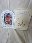Baby Boy Christening 4x6 Picture Frame By Russ  New With Box
