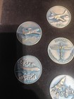 Boeing 35-year Seven Metal Employee Souvenir  747 E3a B-29 B47 B52 Saturn   