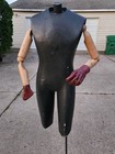 Antique Victorian French Composition Body Articulated Arms Model Mannequin Stand
