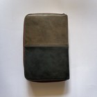 Vtg Enzo Baglioni Day Planner Agenda Leather Ring Zipper Binder Travel Journal