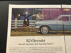 1962 Chevrolet Model Range - Vintage Chevy Ii  Bel Air  Impala Print Ad Wall Art