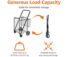 Extra-large Shopping Cart More Convenient - Free Shipping