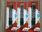 Lot Of 6 Packs Of 2 Vtg Pentel Pd307t Techniclick G 0 7 Mm Mechanical Pencils