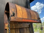 Adirondack 8    Foot Toboggan Antique Cabin Decor Wood Winter Sled Vtg Christmas