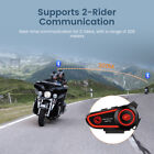 2pcs Dk02 Pro Motorcycle Helmet Bluetooth Headset 2 Riders Communication System
