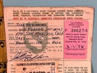 1978 California Inland Water License Stamps Trout And Samon 