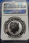 2017-p Australian Wedge-tailed Eagle Ngc Ms69 1oz  9999 Silver Coin  Mercanti   