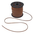 Suede Leather String 2 6mm  100 Yards  Diy Bracelets Necklaces  Brown