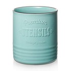 Kitchen Utensil Holder  7 2    Large Ceramic Utensil 7 2 Inch 2  Turquoise
