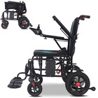 Intelligent Foldable Electric Power Mobility Wheelchair Lightweight Travel Chair