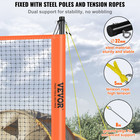 Volleyball And Badminton Set   Outdoor Portable Net   Adjustable Steel Poles