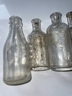 Lot Of 10 Vintage Glass Bottles 