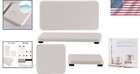 Versatile Diatomaceous Earth Coasters - Set Of 4 For Modern Kitchens   Bathrooms