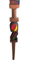 Haida Totem Pole  The Chief S Staff  Ceremonial Wood Carving Darrell White 48