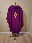 Purple Gothic Vestment With 2 The Same Stola