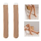 Women Thigh High Fuzzy Socks Winter Warm Over Knee High Socks Warm Cozy Socks
