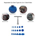 18pcs Car Dent Puller Removal Body Paintless Hail Repair Lifter Tab Tool Kit Uk
