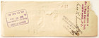 1898 New York National Citizens Bank Check Victorian Revenue Stamp 401 Broadway