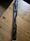 Vintage Wooden Didgeridoo Wind Instrument  Black   Beige Design