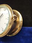 Vintage Schatz Royal Mariner Clock Ships Bell Brass 