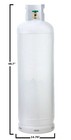 New Premium 100 Lbs Propane Tank     Empty Lp Cylinder With Pol Valve -- Free Ship