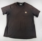 Lot Of 3 Carhartt Force Relaxed Fit Pocket T-shirt Mens Xl Red Green Black