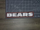 Chicago Bears Lettering Embroidered Iron On Patch 8 25  X 1 5    large  
