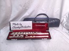 Yamaha Yfl-311 Flute Silver Plated Made In Japan Tested W  Hard Case  3356