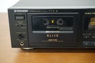1991 Pioneer Elite Ct-41 3-head 3-motor Dolby B c s Hx Pro Cassette Deck Tested