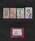 34 Used Jamaica Stamps