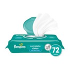 Pampers Baby Clean Wipes  Baby Fresh Scent  72 Wipes  Flip-top Pack