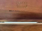 Vtg Lane Cedar Hope Chest Salesman Sample Jewelry Trinket Keepsake Box No Key