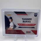 2020 Panini Elite Extra Tanner Burns Usa Game Jersey Game-worn used Material