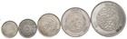 Egypt   Lot 5x Coins  King Fuad Fouad 1923-1929   Ms - 20     Rare