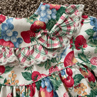 Vintage Roanna Baby Girl Toddler Fruit Dress Size 24 Months