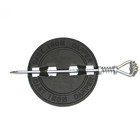 6 In  Cast Iron Damper